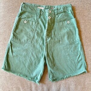 Pilcro Mint Green Denim